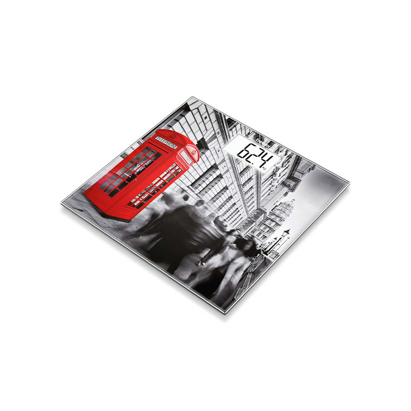 Beurer GS 203 London glass bathroom scale